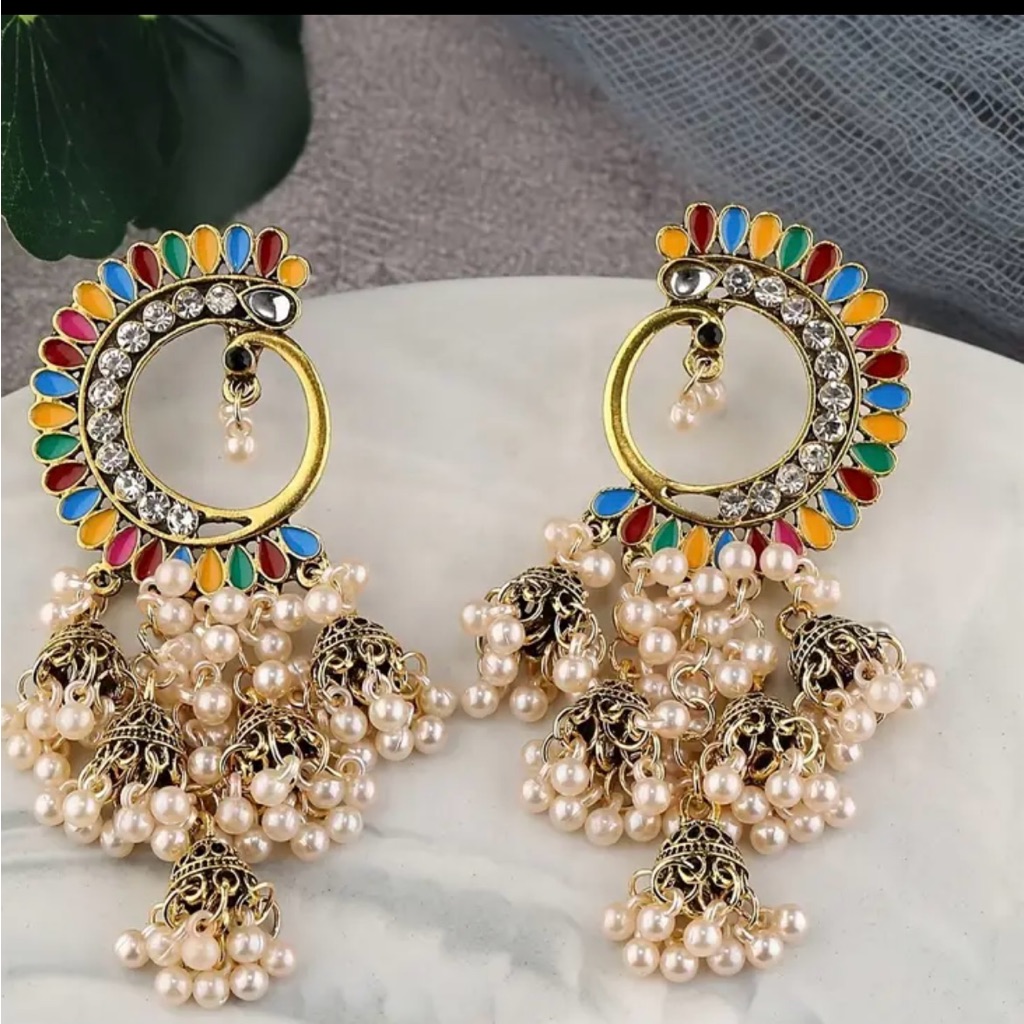 Indian Jhumka Earrings